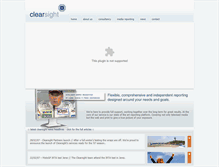 Tablet Screenshot of clearsightpartners.com